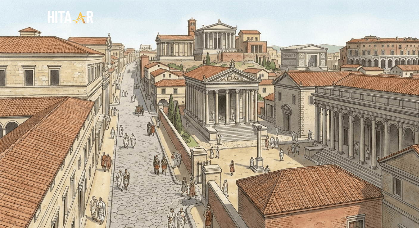 Augustan Rome during the Age of Augustus