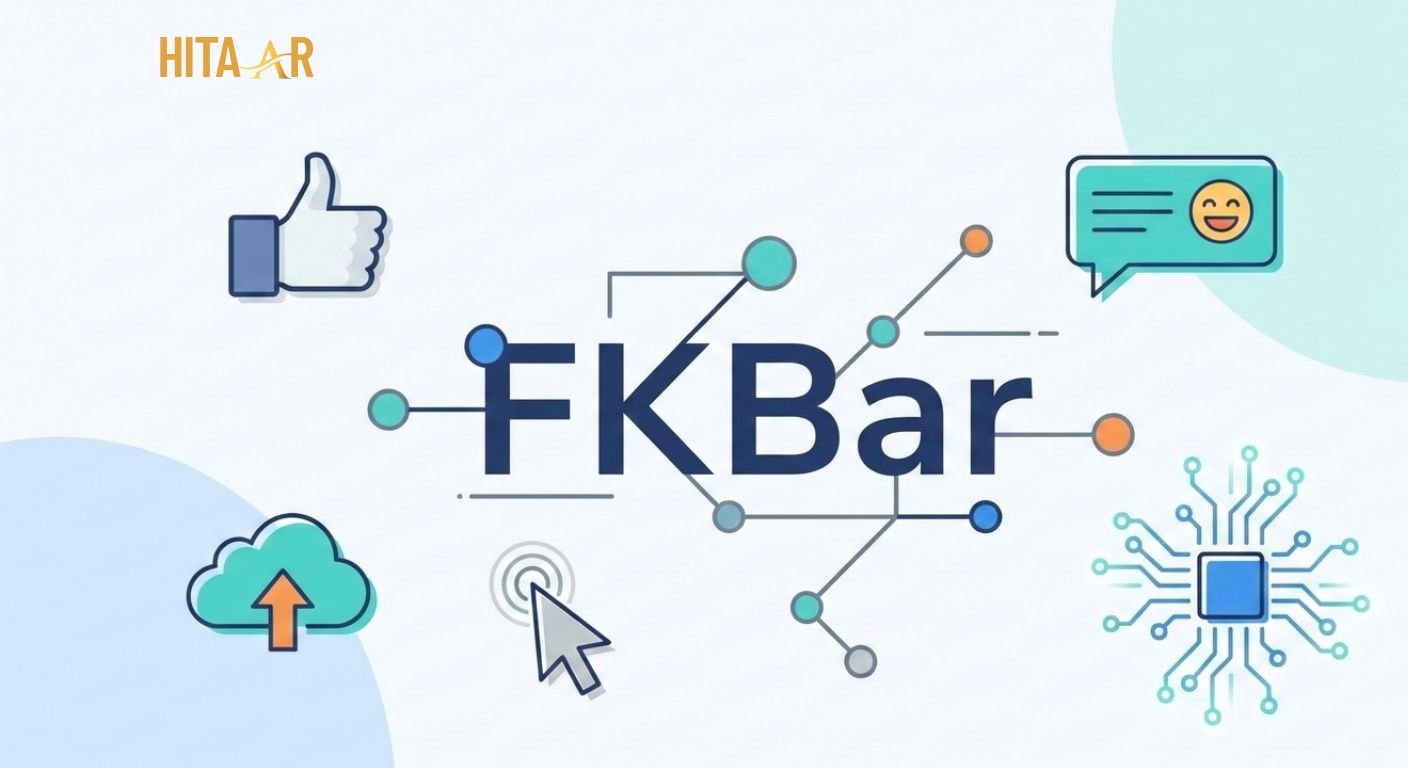 FKBar brand concept showing digital innovation, community space, and modern design identity