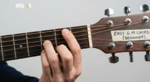 Easy GM Chord Guitar Version For Beginners - Hitaar