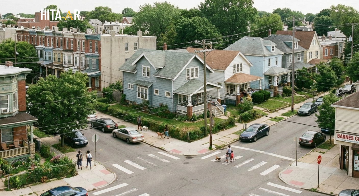 Understanding EllendeWittRealEstate.com at a Glance shown through a local U.S. neighborhood reflecting real market conditions.