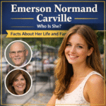 Emerson Normand Carville smiling outdoors, daughter of political strategists James Carville and Mary Matalin, known for her private and low-profile lifestyle.